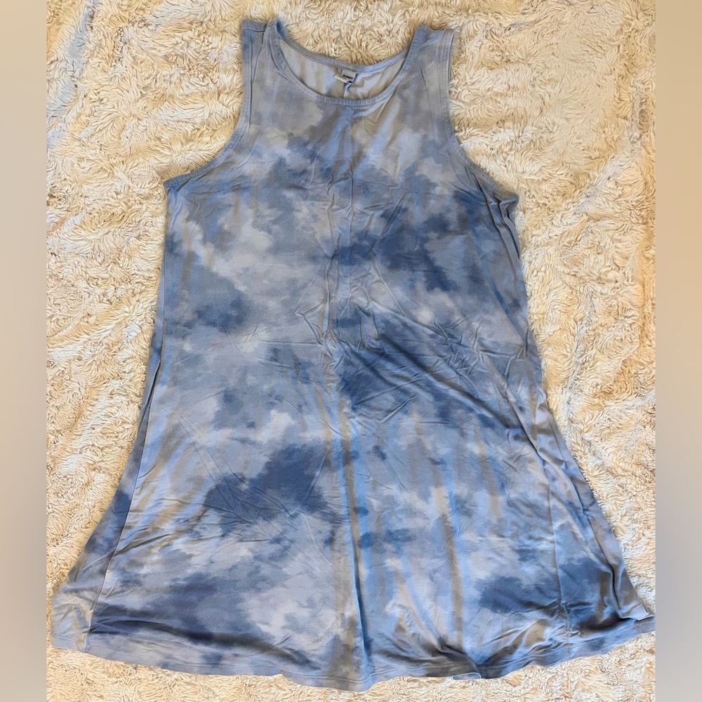 Tie-Dye Swing Dress